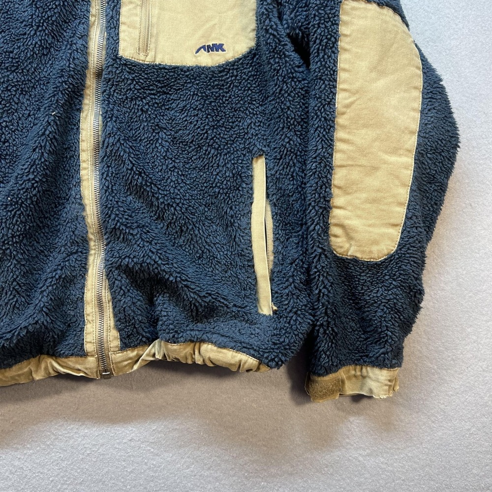 Mountain Khakis Fourteener Fleece Jacket Mens Large Blue Sherpa Lined Outdoor - Picture 4 of 13